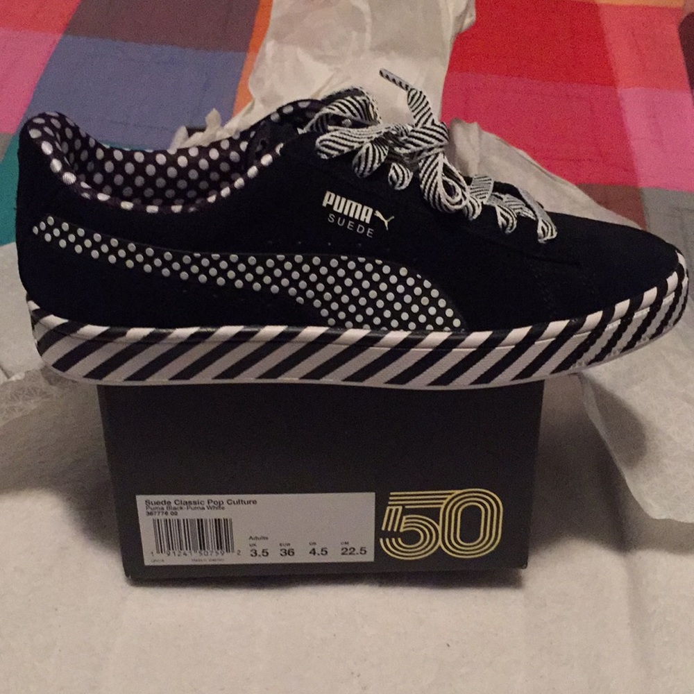 Puma RARE pop culture sneaker size 4.5 NIB